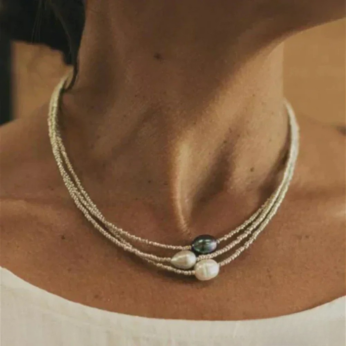 ClaraRose™ - Natural Pearl Necklace