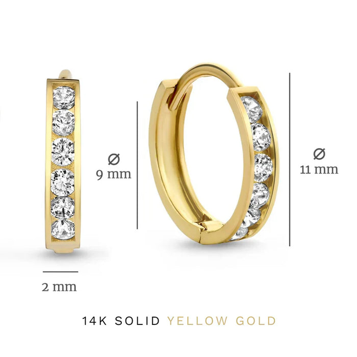 ClaraRose™ - Dara Brillane Stone Earrings Set
